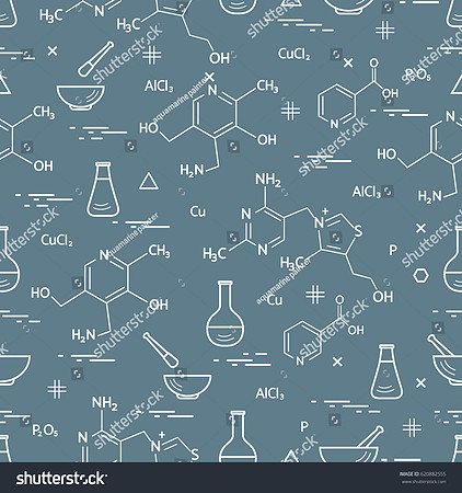 stock-vector-seamless-pattern-with-variety-scientific-education-elements-flask-formula-pestle-and-other-620882555
