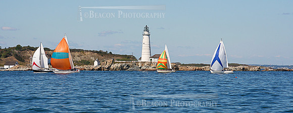 Sailing in Boston Harbor