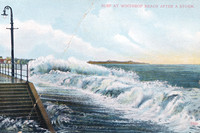 Beach-Surfafterstorm