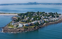Nahant with Boston in Background