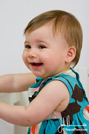Zoe Rey 1st Birthday Portrait