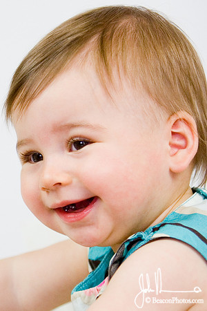 Zoe Rey 1st Birthday Portrait