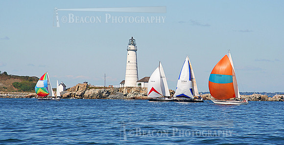 Sailing in Boston Harbor