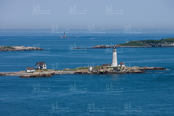 Boston Light with Graves Light in Background