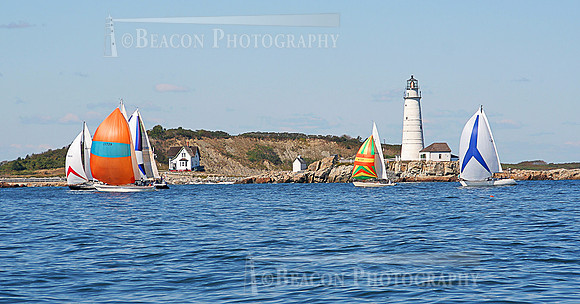 Sailing in Boston Harbor