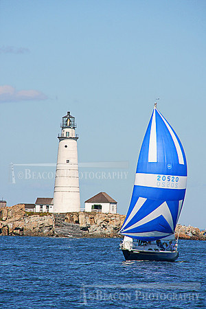 Sailing in Boston Harbor