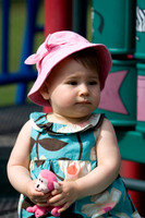 2009-07-01 Zoe Rey 1st Birthday Portrait