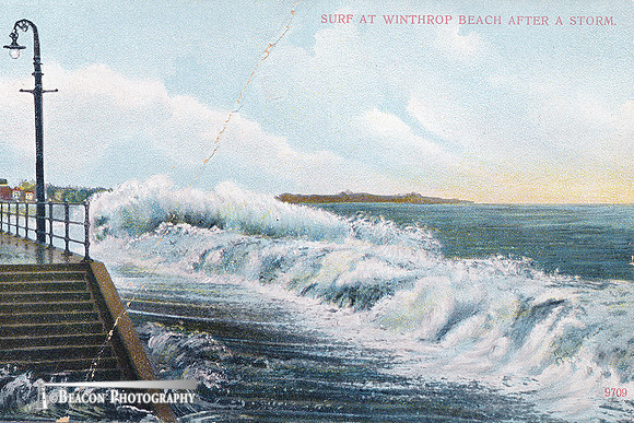 Beach-Surfafterstorm