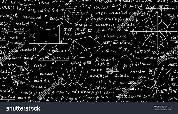 stock-vector-mathematical-vector-seamless-pattern-with-geometrical-plots-formulas-and-calculations-endless-397368214