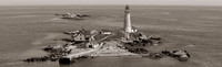 Boston Light Aerial view